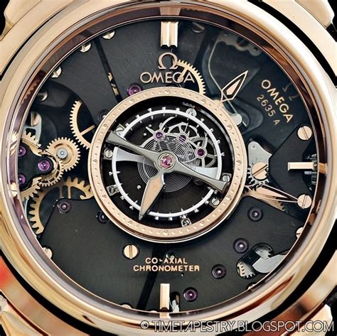 omega de ville central tourbillon